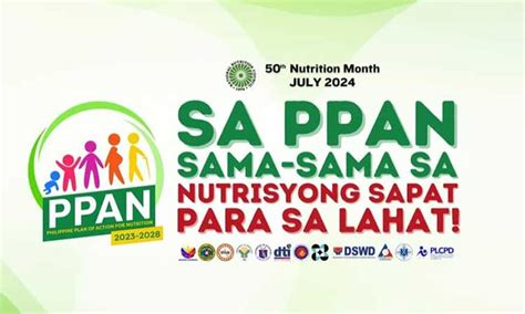 Nutrition Month Theme 2024: “Sa PPAN: Sama.